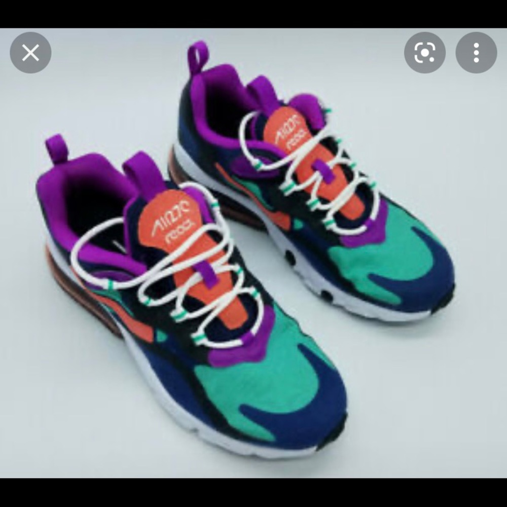 Nike Air Max 270 React Blue Ember BQ0103-402 GS
